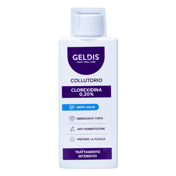 Ополіскувач Geldis 0.2% хлоргексидину, м'ятний смак, 200 мл