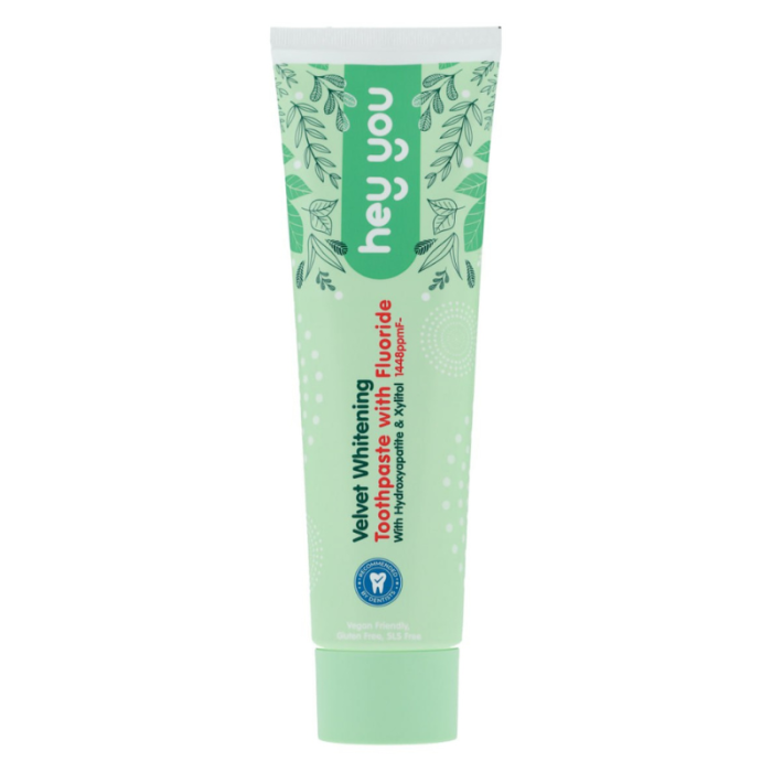 Зубна паста  Hey You Velvet Whitening, відбілююча, реміналізуюча, 100 мл