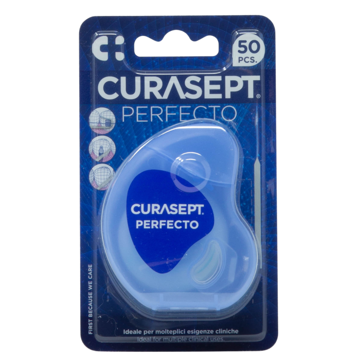 Зубна нитка CURASEPT PERFECTO професійна, 50 шт