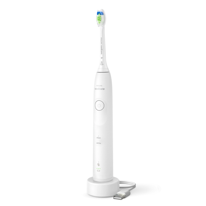 Звукова електрична щітка PHILIPS Sonicare 5500, HX7110/01, 1 насадка для відбілювання, 2 режими