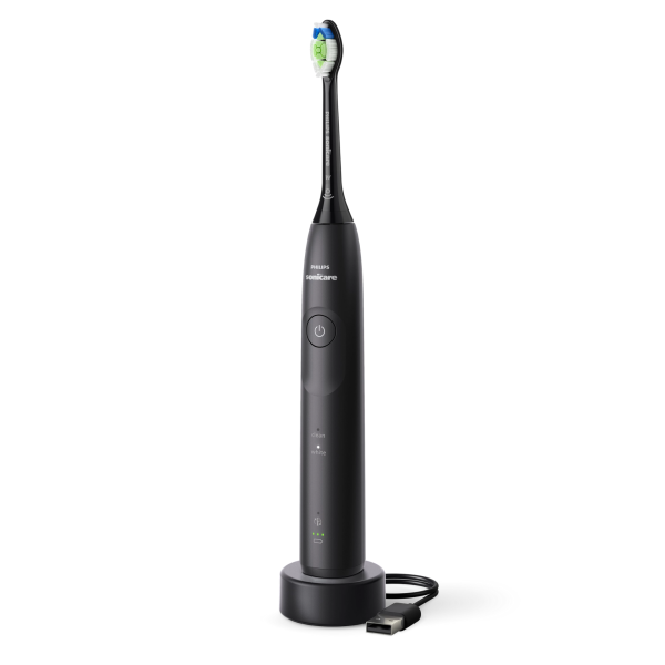 Звукова електрична щітка PHILIPS Sonicare 5500, HX7111/01, 1 насадка для відбілювання, 2 режими