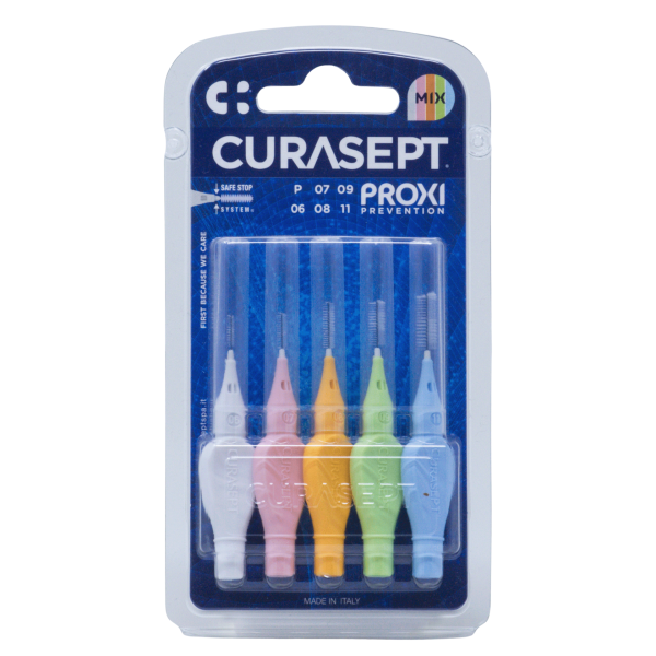 Набір щіток міжзубних CURASEPT Proxi Prevention MIX 0,6 - 1,1 мм, 5 шт