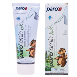 Дитяча зубна паста Paro Amin Kids на основі амінофториду 500 ppm, 0-6 років, 75 мл
