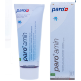 Зубна паста Paro Amin з пантенолом та фтором 1250 ppm, 75 мл