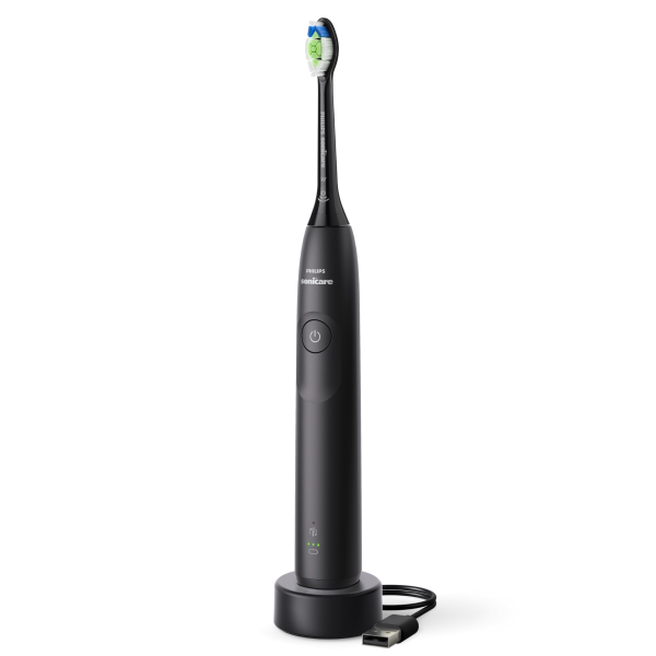 Звукова електрична щітка PHILIPS Sonicare 5300, HX7101/01 1 насадка для відбілювання, 1 режим, 2 інтенсивності