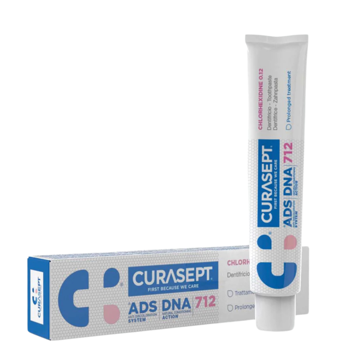 Зубна паста CURASEPT ADS 712, 0.12% СНХ, 75 мл