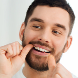 Зубна стрічка-флос Edel+White, вощена, 70 м