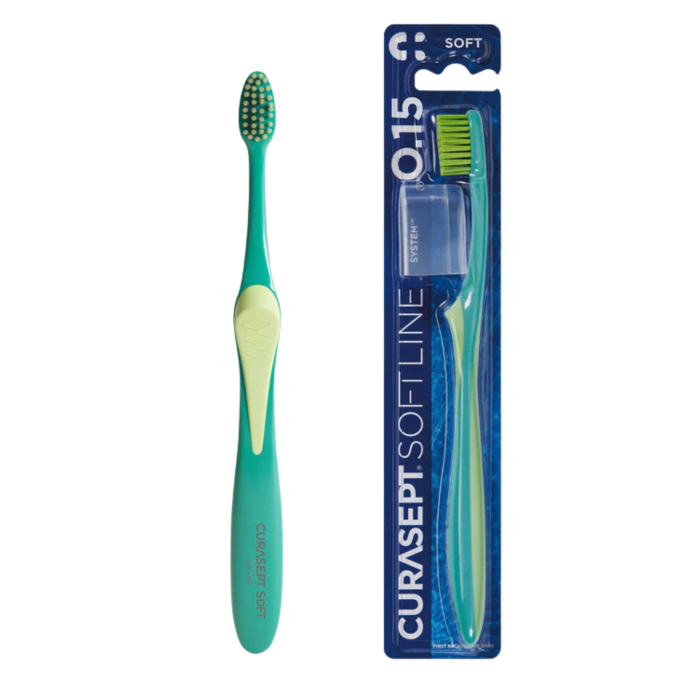 Зубна щітка CURASEPT SOFT TOOTHBRUSH 0,15 мм, м'яка