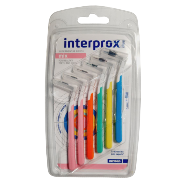 Щітка міжзубна INTERPROX PLUS 2G mix, 6 шт.
