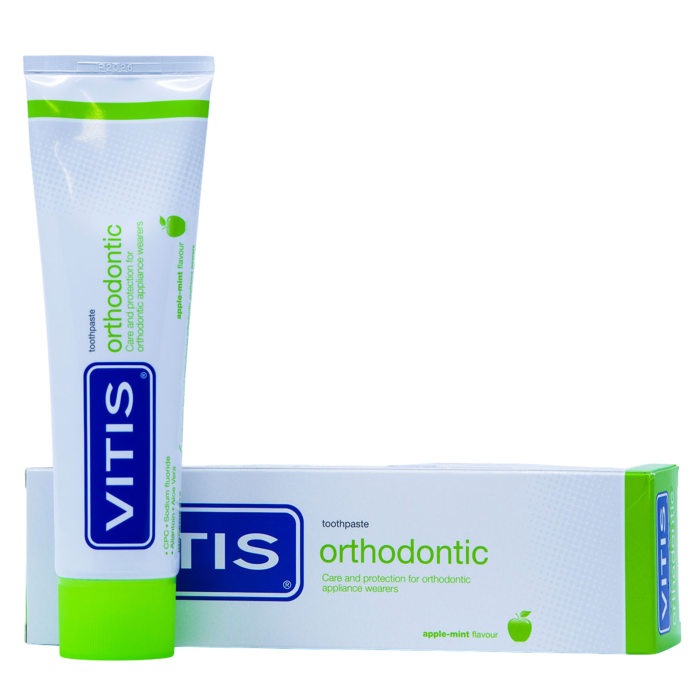 Зубна паста VITIS ORTHODONTIC, для брекетів, 100 мл