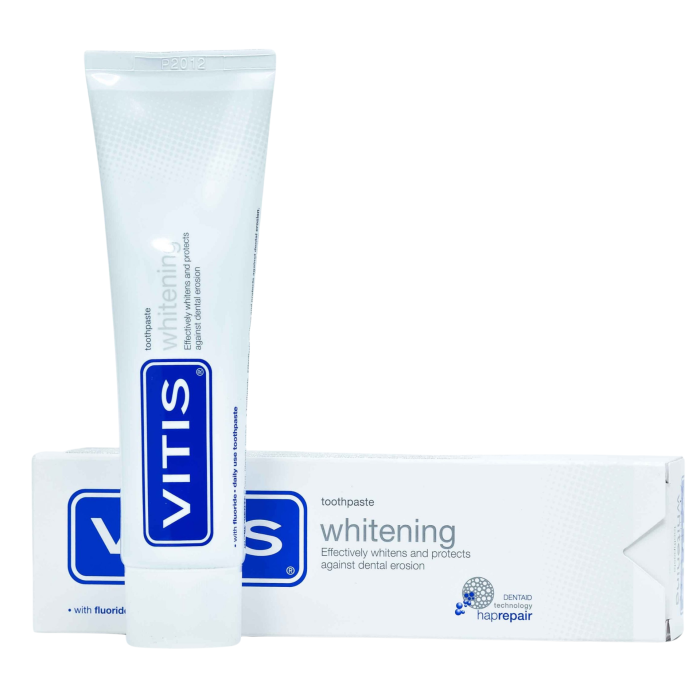Зубна паста VITIS Whitening, відбілююча, 100 мл