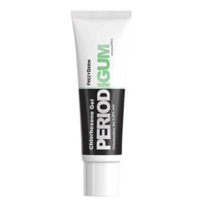 Гель для ротової порожнини FrezyDerm Periodigum Chlorhexene, догляд за яснами, СНХ 0,2%, 30 мл