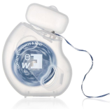 Зубна плетена нитка-флос Edel+White woven comfort, для чутливих ясен, смак кориця-м'ята, 40 м