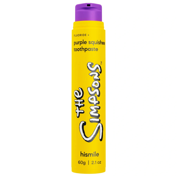Зубна паста Hismile The Simpsons Purple Squishee смак десерту, 60 г