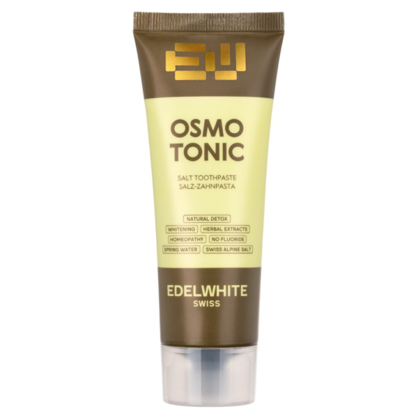 Зубна паста Edel+White Osmotonic, з альпійською сіллю, для захисту ясен, 75 мл