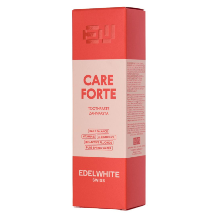 Зубна паста Edel+White Care Forte, Активний захист ясен, 75 мл