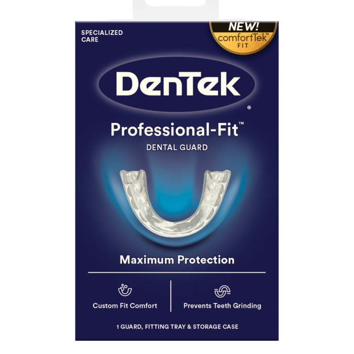 Зубна капа DenTek, професійна посадка, максимальний захист