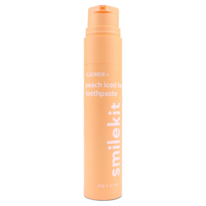 Зубна паста SmileKit Fluoride+, смак персикового чаю, 60 г