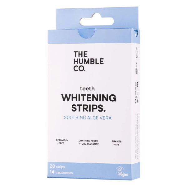 Смужки для відбілювання The Humble Co, алое вера, 28 шт