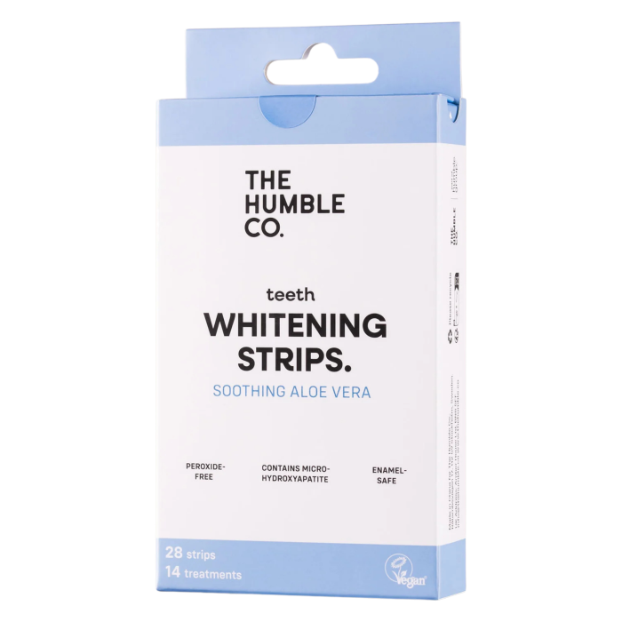 Смужки для відбілювання The Humble Co, алое вера, 28 шт