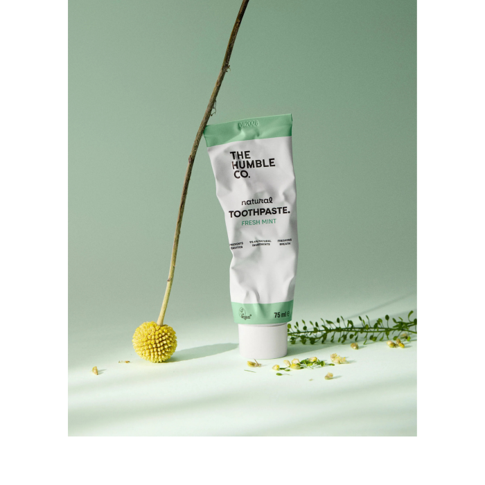 Зубна паста натуральна The Humble Co., свіжа м'ята, 75 мл