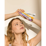 Зубна щітка The Humble Co, soft на рослинній основі, м'яка фіолетова