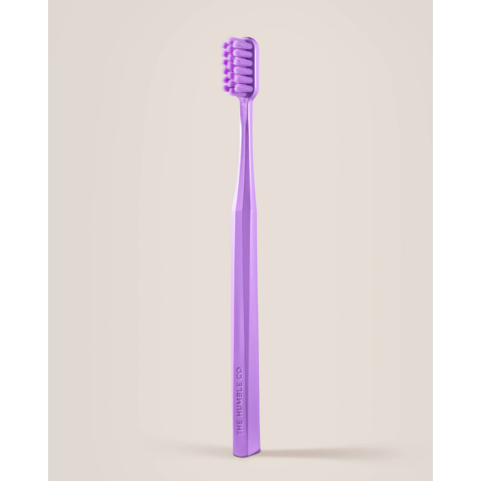 Зубна щітка The Humble Co, soft на рослинній основі, м'яка фіолетова