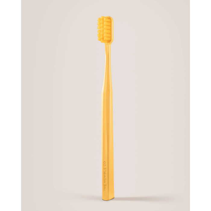 Зубна щітка The Humble Co, soft на рослинній основі, м'яка жовта