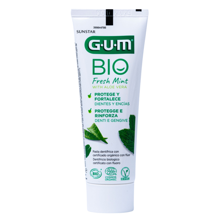 Зубна паста GUM ВІО, органічна сертифікована, 75 мл