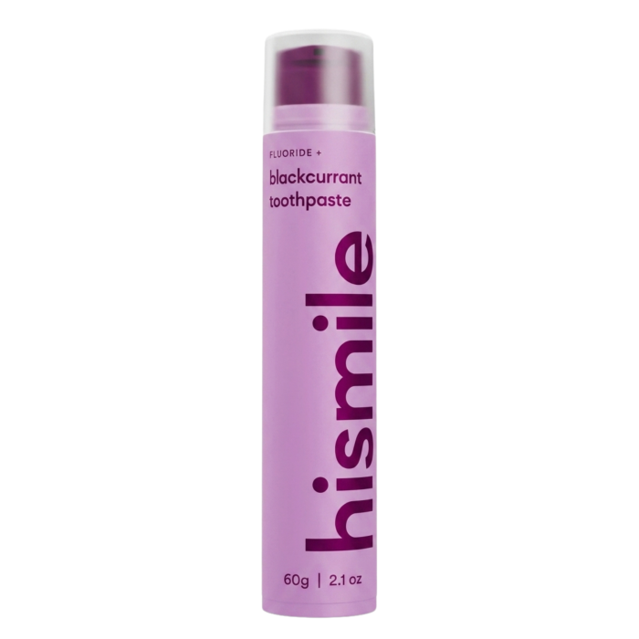 Зубна паста Hismile Blackcurrant, смак чорна смородина, 60г