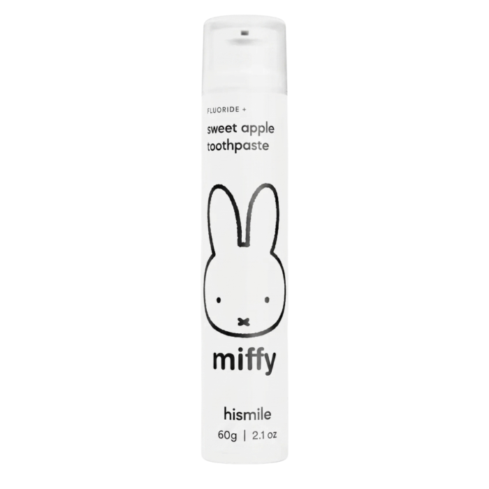 Зубна паста Hismile Mint Miffy, смак солодке яблуко, 60г