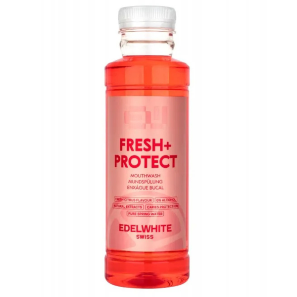 Ополіскувач Edel+White Fresh+Protect, свіжість та захист,  зі смаком грейпфрута і лайма, 400 мл