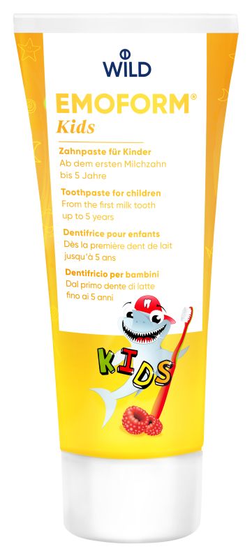 Дитяча зубна паста EMOFORM Kids, 0-5 років, 75 мл Дитяча зубна паста EMOFORM Kids, 0-5 років, 75 мл
