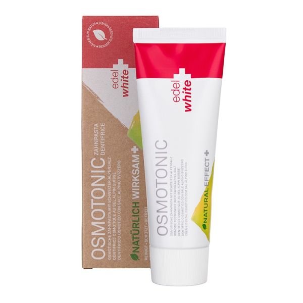 Зубна паста Edel+White Osmotonic, з альпійською сіллю, для захисту ясен, 75 мл Зубна паста Edel+White Osmotonic, з альпійською сіллю, для захисту ясен, 75 мл