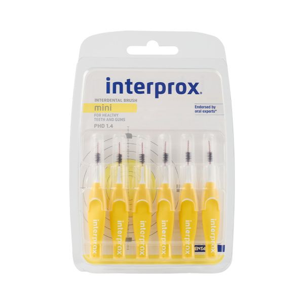 Щітка міжзубна INTERPROX 4G MINI, 1.4 мм, 6 шт.