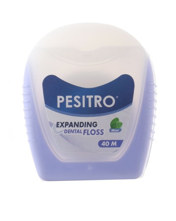 Зубна нитка Pesitro Expanding Floss з ефектом розширення, 40 м