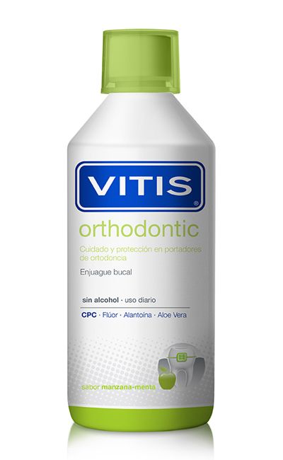 Ополіскувач  VITIS Orthodontic для брекетів, 500 мл
