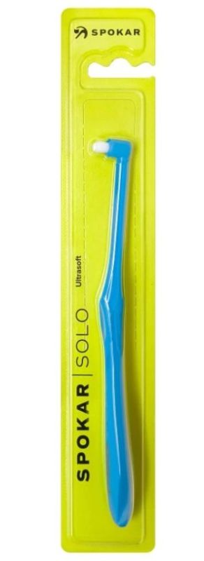 Зубна щітка монопучкова SPOKAR Sоlo Single-Tuft 6,5 мм ультра м'яка