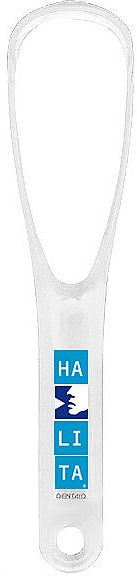 Очищувач язика Halita Campaign, при халітозі, усуває наліт з язика, прозорий